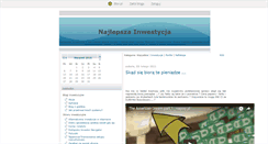 Desktop Screenshot of najlepszainwestycja.blox.pl