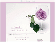 Tablet Screenshot of marzenaj.blox.pl