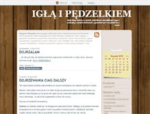 Tablet Screenshot of mamuska73.blox.pl