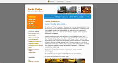 Desktop Screenshot of kurdeczajna.blox.pl