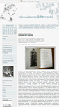 Mobile Screenshot of niecodziennikliteracki.blox.pl