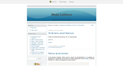 Desktop Screenshot of mojalektura.blox.pl