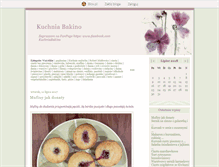 Tablet Screenshot of kuchniabakino.blox.pl