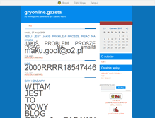 Tablet Screenshot of gryizabawykub70.blox.pl