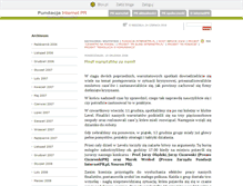 Tablet Screenshot of internetpr.blox.pl