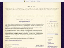 Tablet Screenshot of hubedi.blox.pl
