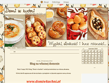 Tablet Screenshot of domiwkuchni.blox.pl