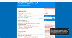 Desktop Screenshot of ksiazkifilmyiserialenr1.blox.pl