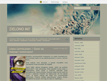 Tablet Screenshot of mizielonomi.blox.pl