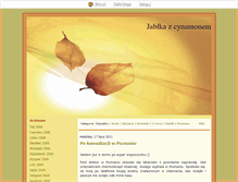 Tablet Screenshot of jablkazcynamonem.blox.pl