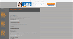Desktop Screenshot of bloguspospolitus.blox.pl