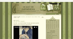 Desktop Screenshot of mojewspomnieniasentymentalne.blox.pl