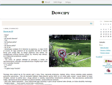 Tablet Screenshot of dobryzart.blox.pl