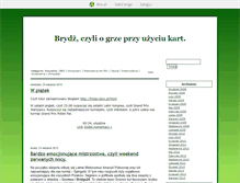Tablet Screenshot of brydz.blox.pl