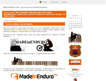 Tablet Screenshot of madeinenduro.blox.pl