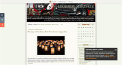Desktop Screenshot of legendymiejskie.blox.pl