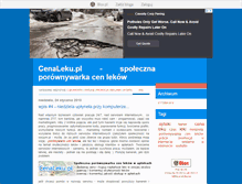 Tablet Screenshot of cenaleku.blox.pl
