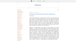 Desktop Screenshot of osobowe.blox.pl