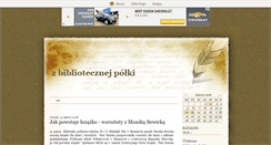 Desktop Screenshot of bibliotekabaranowo.blox.pl