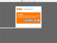 Tablet Screenshot of agniesiawlodarczyk.blox.pl