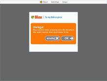 Tablet Screenshot of chomihuj.blox.pl