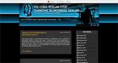 Desktop Screenshot of nielubiereklam.blox.pl