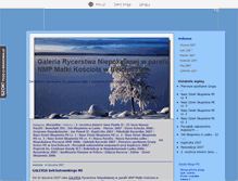 Tablet Screenshot of belchatowscjmigaleria.blox.pl