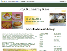 Tablet Screenshot of kuchniana5.blox.pl