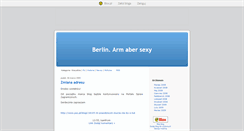 Desktop Screenshot of berliner.blox.pl