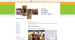 Desktop Screenshot of fruitcarving.blox.pl
