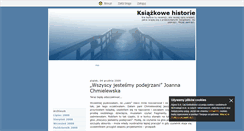 Desktop Screenshot of ksiazkowehistorie.blox.pl