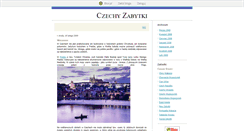 Desktop Screenshot of czechyzabytki.blox.pl