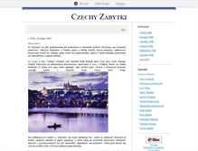 Tablet Screenshot of czechyzabytki.blox.pl