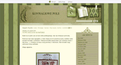 Desktop Screenshot of konwaliowepole.blox.pl