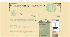 Desktop Screenshot of discoveryarts.blox.pl