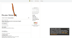 Desktop Screenshot of dluganoga.blox.pl