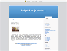 Tablet Screenshot of piotrekjankowski.blox.pl