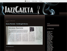 Tablet Screenshot of jazzgazeta.blox.pl