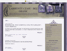 Tablet Screenshot of labiryntyczasubg.blox.pl