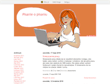 Tablet Screenshot of pisanieopisaniu.blox.pl