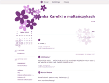 Tablet Screenshot of karolka121.blox.pl