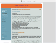 Tablet Screenshot of opracowania1.blox.pl