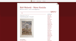 Desktop Screenshot of haftmalarski.blox.pl