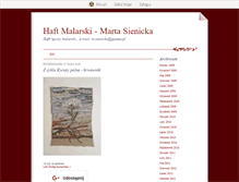 Tablet Screenshot of haftmalarski.blox.pl