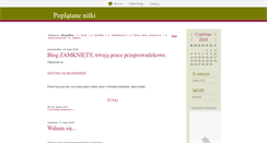 Desktop Screenshot of dziunia1.blox.pl