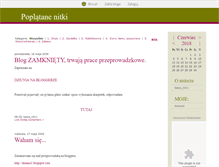 Tablet Screenshot of dziunia1.blox.pl