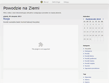 Tablet Screenshot of powodzie.blox.pl