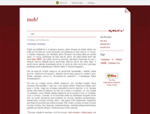 Tablet Screenshot of mehterzymy.blox.pl