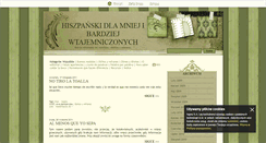 Desktop Screenshot of castellano.blox.pl