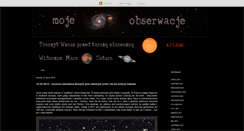 Desktop Screenshot of mojeobserwacje.blox.pl